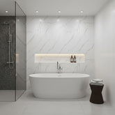 Carrar Marble PVC Shower Wet Wall Panel