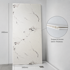 Platinum Whisper PVC Kitchen Bathroom Shower Wet Wall Panel