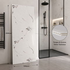Platinum Whisper PVC Kitchen Bathroom Shower Wet Wall Panel