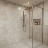 Concrete Beige Gloss PVC Wall Panel 2400 x 1000 x 10mm