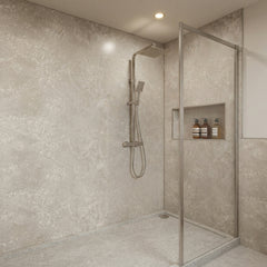 Concrete Beige Gloss PVC Wall Panel 2400 x 1000 x 10mm