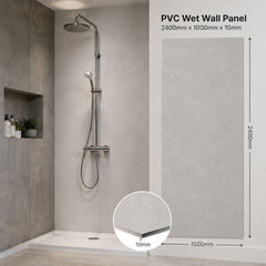 Concrete Beige Matt PVC Wall Panel 2400 x 1000 x 10mm