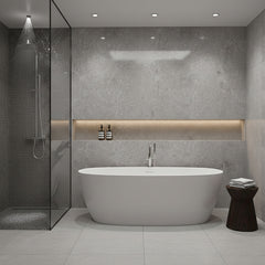 Concrete Grey PVC Shower Wet Wall Panel