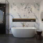 Crush Blue PVC Shower Wet Wall Panel