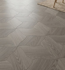 Dark Oak Matt Aging Swirl Laminate Flooring Planks