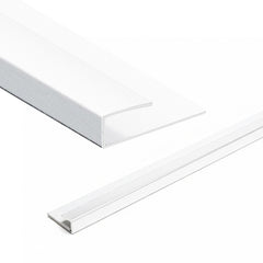 White U Shape Trim