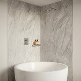 Glazed Stone Matt PVC Shower Kitchen Wet Wall Panel