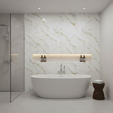 Glided Gold PVC Shower Wet Wall Panel