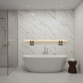 Glided Gold PVC Shower Wet Wall Panel