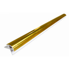 Gold External Trim For PVC Waterproof Shower Wall Panel 2400mm x 10mm