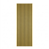 Golden Acoustic Slatted Wall Panel
