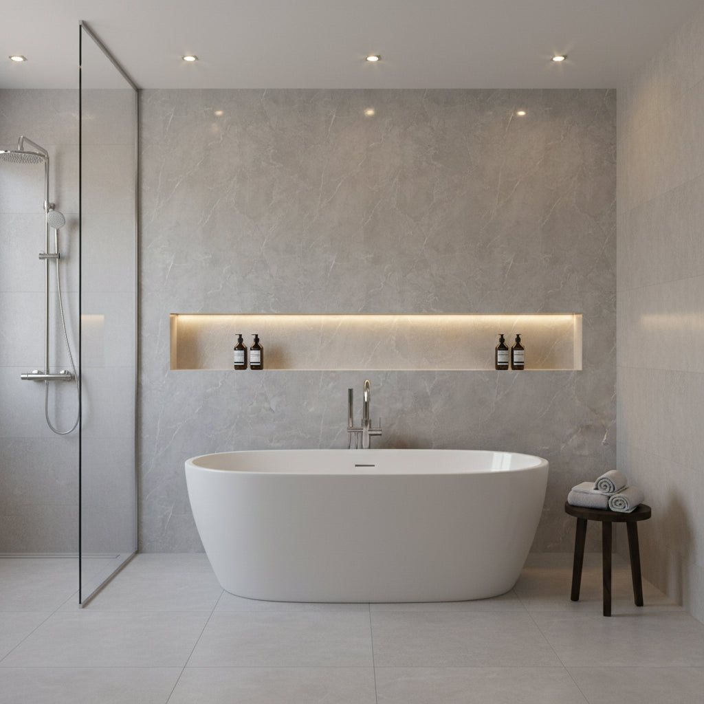 Grey Slate PVC Wet Wall Panel