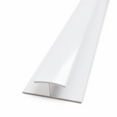 White H Joint Ceiling PVC Trim