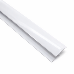 White H Joint Ceiling PVC Trim