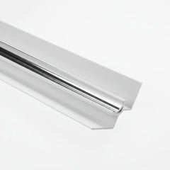 Internal Chrome Corner PVC Waterproof Shower Wall Panel Trim 2400mm x 10mm