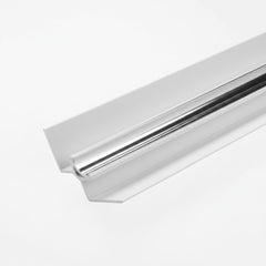 Internal Chrome Corner PVC Waterproof Shower Wall Panel Trim 2400mm x 10mm