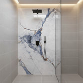 Artistic Blue Rigid Core Shower Media Wall Panel