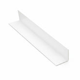 L Shape White Trims Beads For PVC Wall Panel