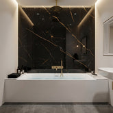 Laketon Grey Gold Gloss PVC Kitchen Shower Wall Panel 2400mm x 1000mm x 10mm