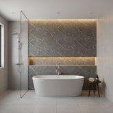 Pieta Anthracite PVC Wet Wall Panel