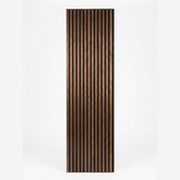 Natural Oak Acoustic Wall Panel in Living Room