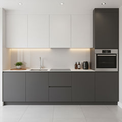 Silver Mirror Kitchen Solid Wooden Wall Panel