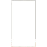 Solid White Media Wall Panel