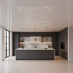 White Glossy Ceiling Cladding