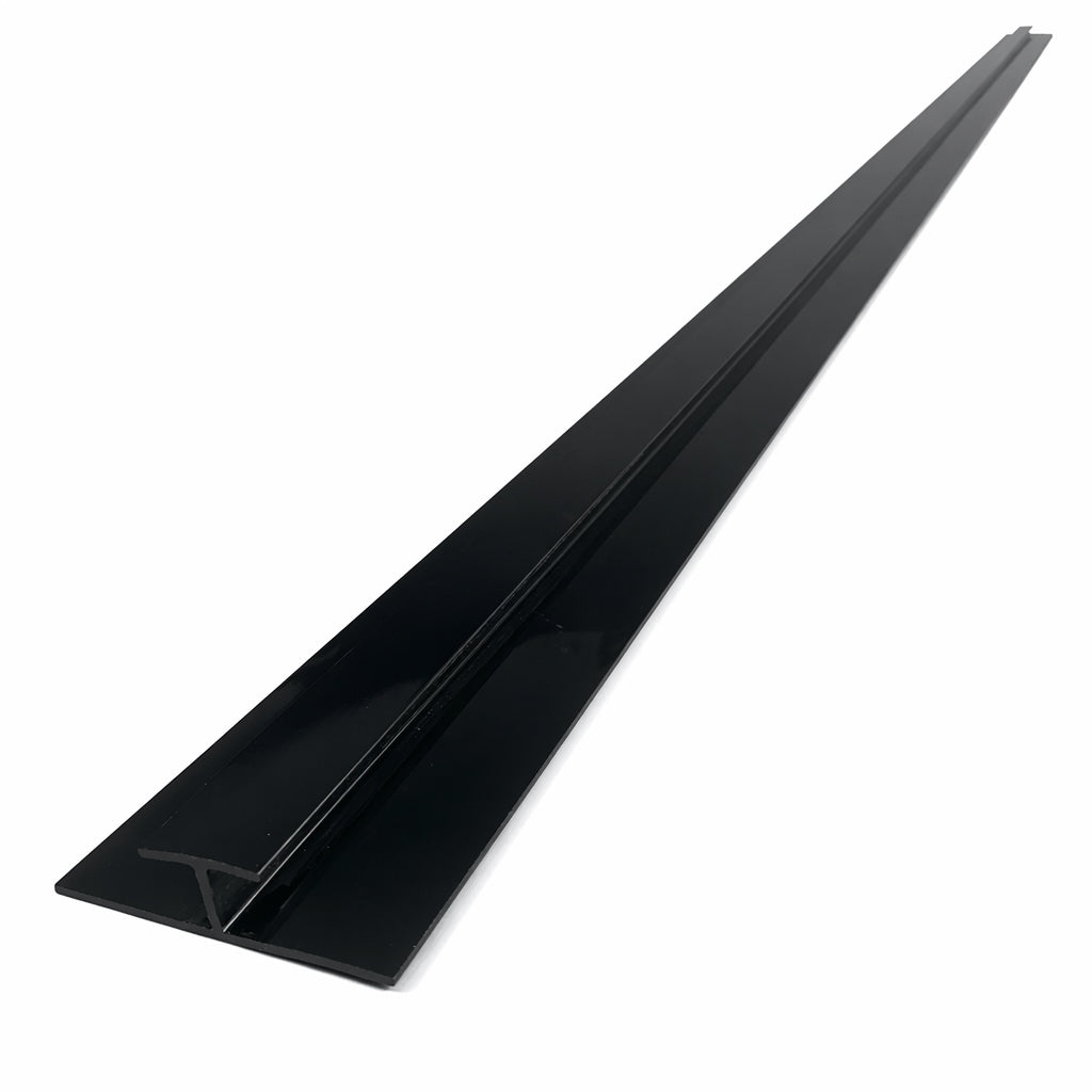 Black H Joint PVC Trims