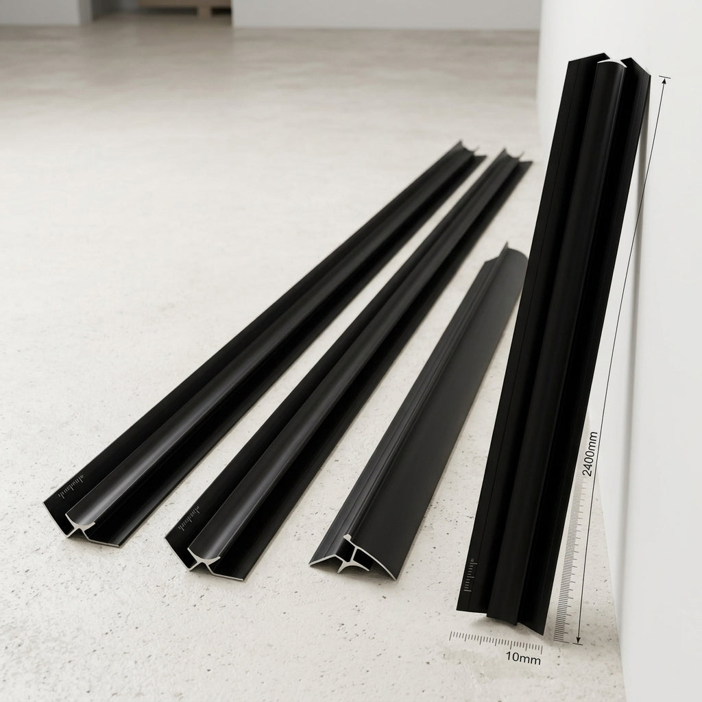 Black Internal Corner Trim