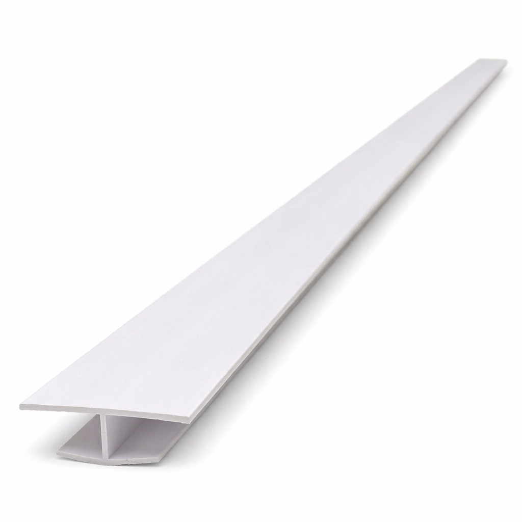 Chrome H Joint PVC Trim