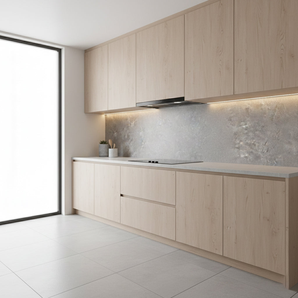 Concrete Grey PVC Shower Kitchen Wet Wall Panel