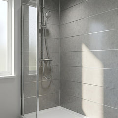 Concrete Grey Matt PVC Kitchen Bathroom Wet Wall Panel