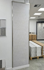 Concrete White Matt Kitchen Bathroom PVC Wet Wall Panel