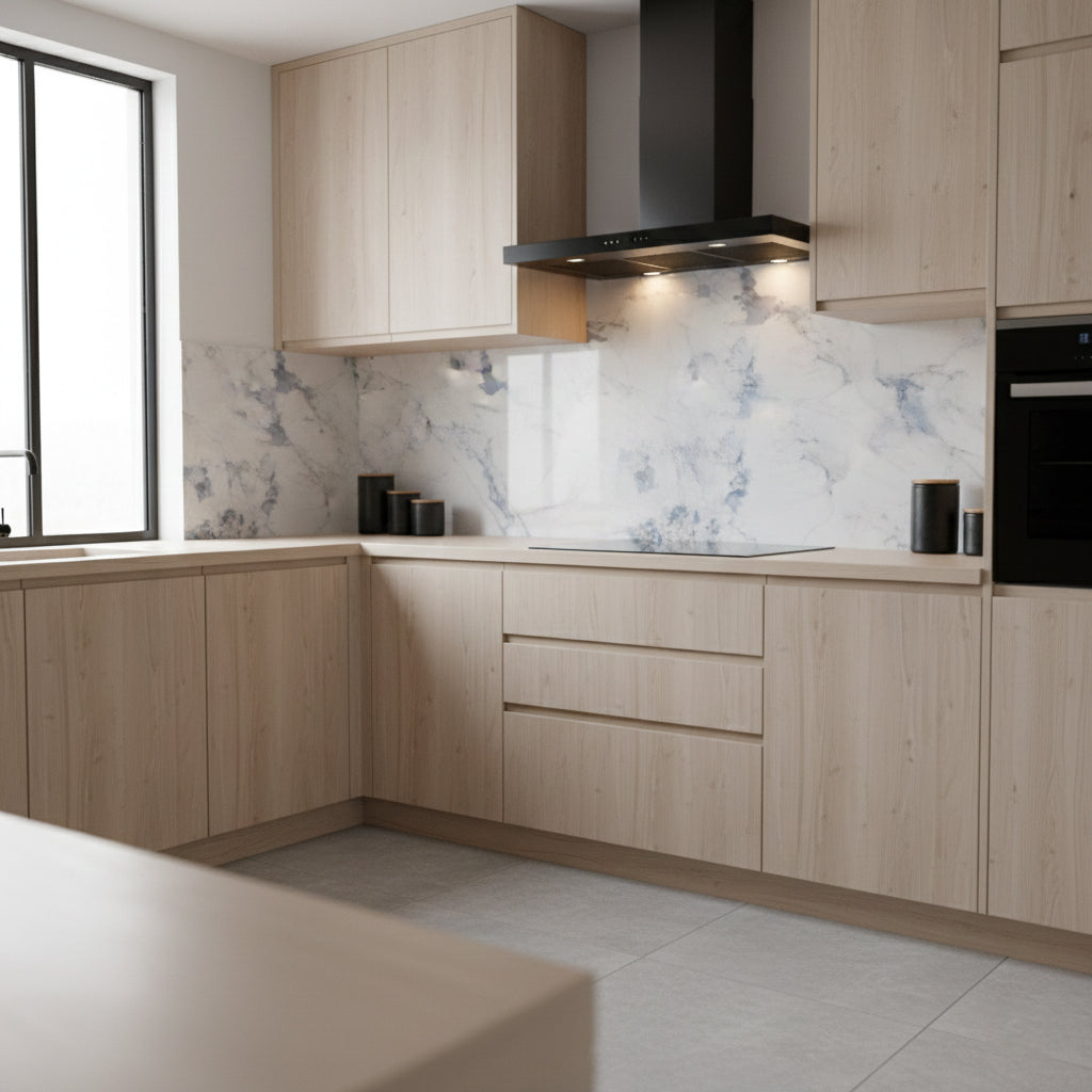 Crush Blue Kitchen Bathroom Wet Wall Panel 