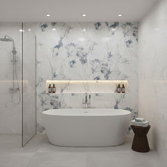 Crush Blue PVC Wet Wall Panel 