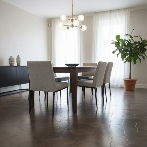 Dark Oak Laminate Flooring Planks