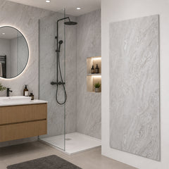 Glaze Stone Gloss PVC Kichen Bathroom Wall Panel