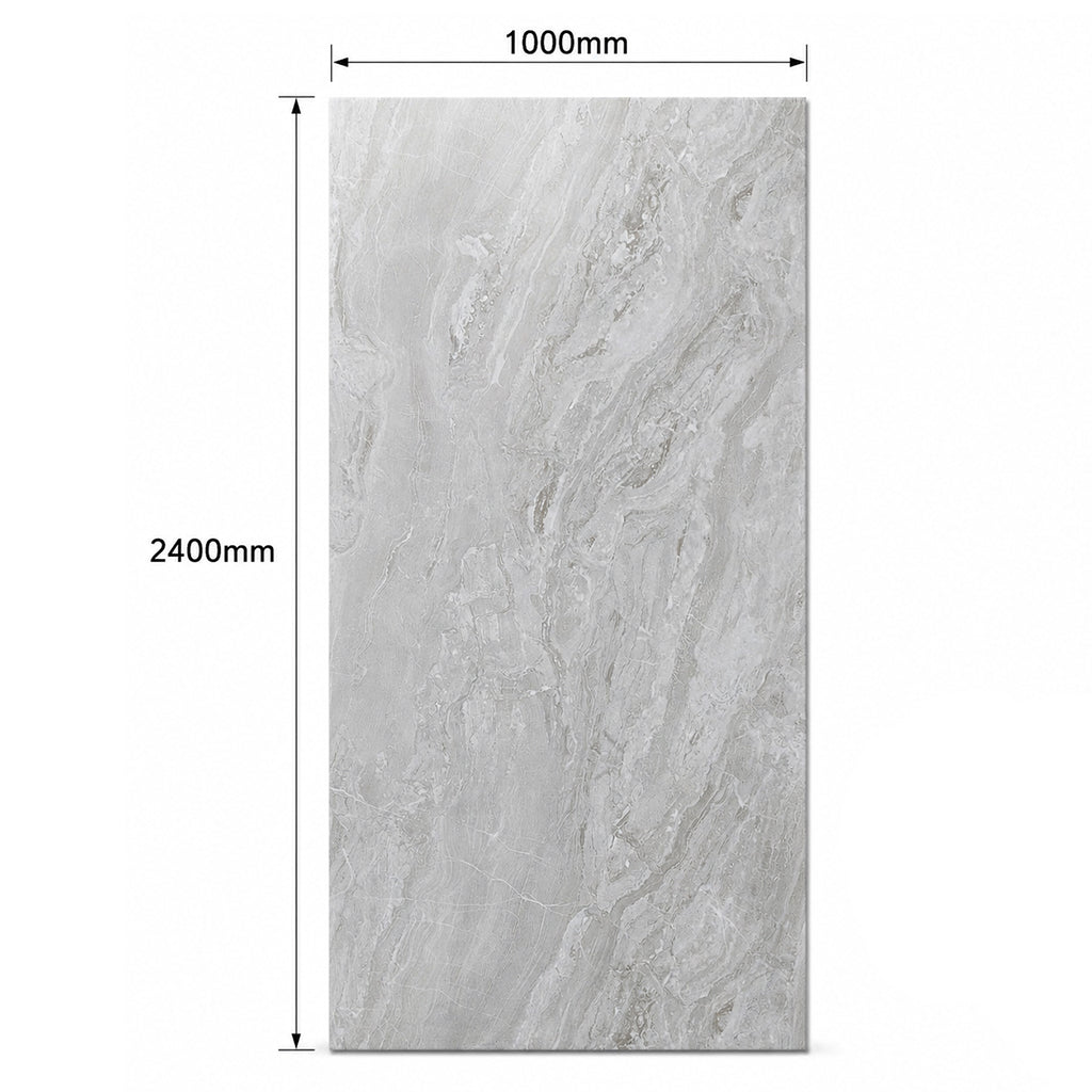 Glaze Stone Gloss PVC Kichen Bathroom Wall Panel