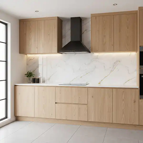 Glided Gold PVC Shower Wet Wall Panel Kitchen Wall Panel