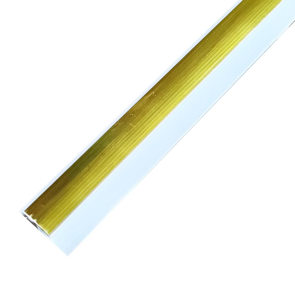Gold H Joint PVC Trims For Ceiling