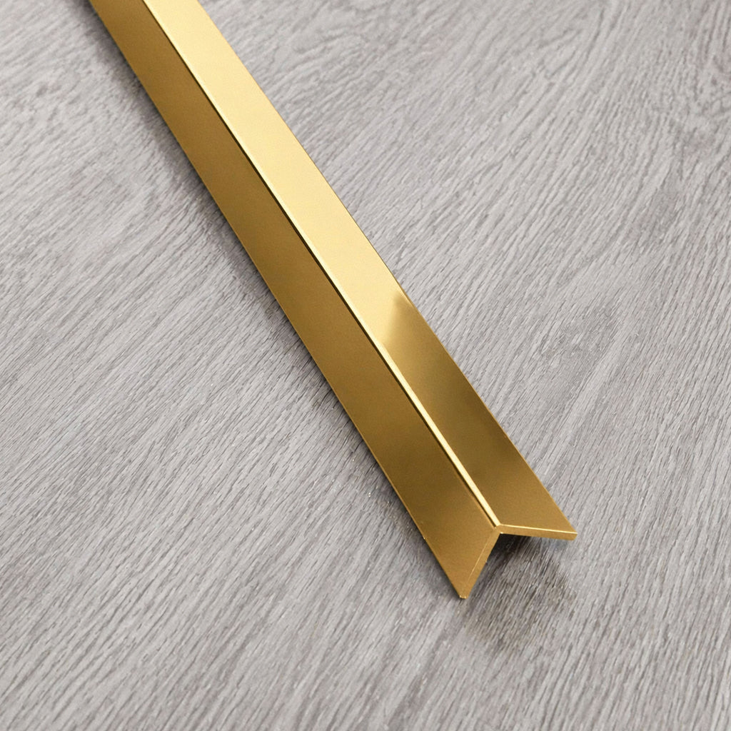 L Shape Gold PVC Trim