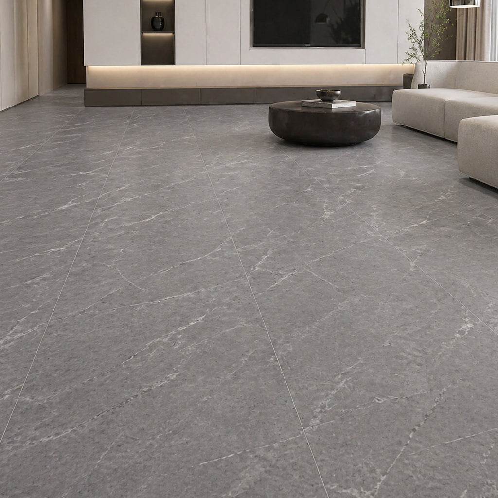 Grey Marble SPC Flooring Planks