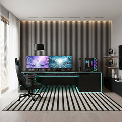 Grey Oak Acoustic Wall Panel