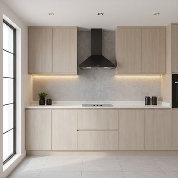 Grey Slate Gloss PVC Shower Wall Panel