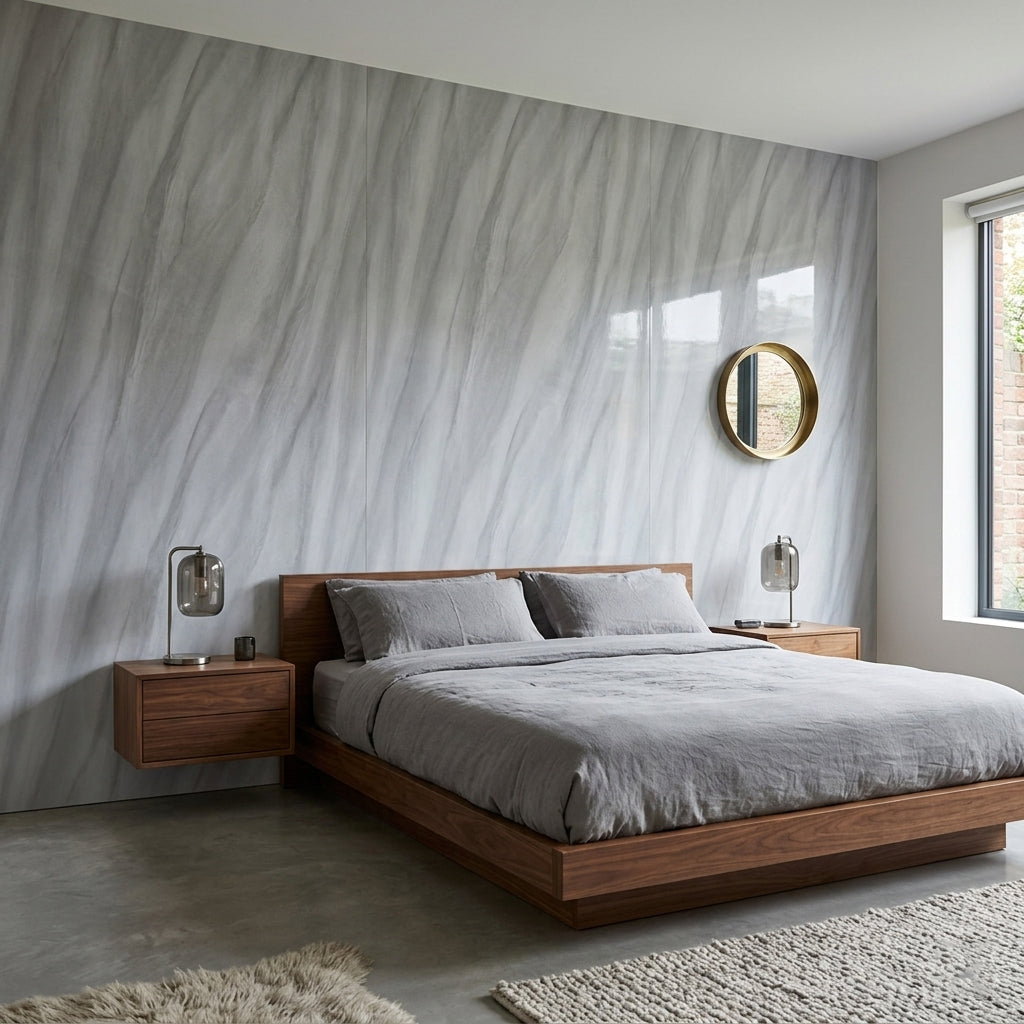 Grey Ocean PVC Wet Wall Panel