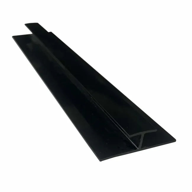 Black H Joint PVC Trims