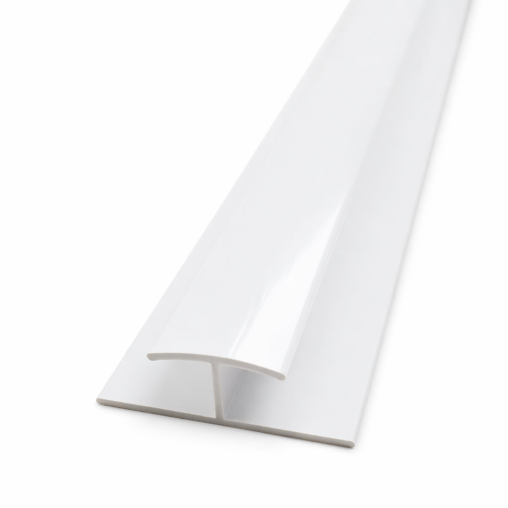 White H Joint PVC Trim