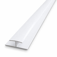 White H Joint PVC Trim
