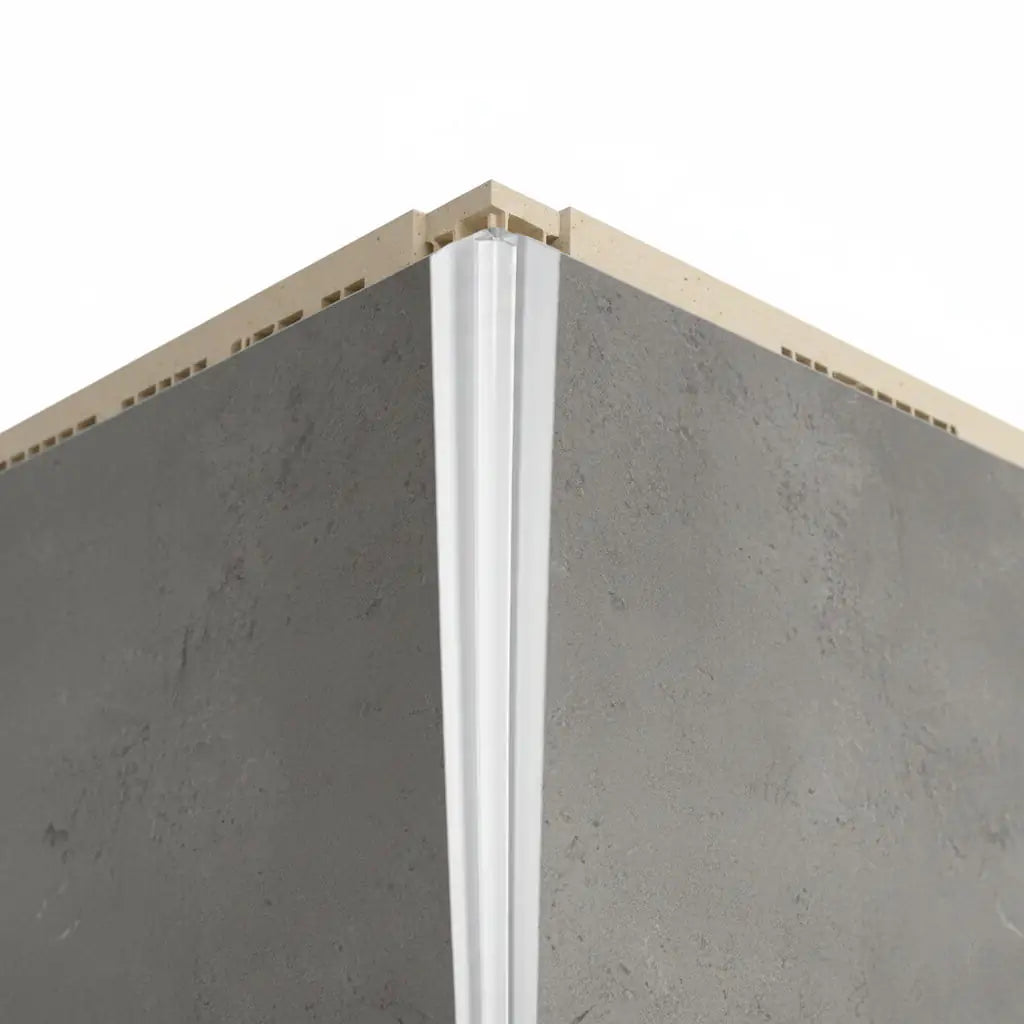 White Internal Corner Installation Trim
